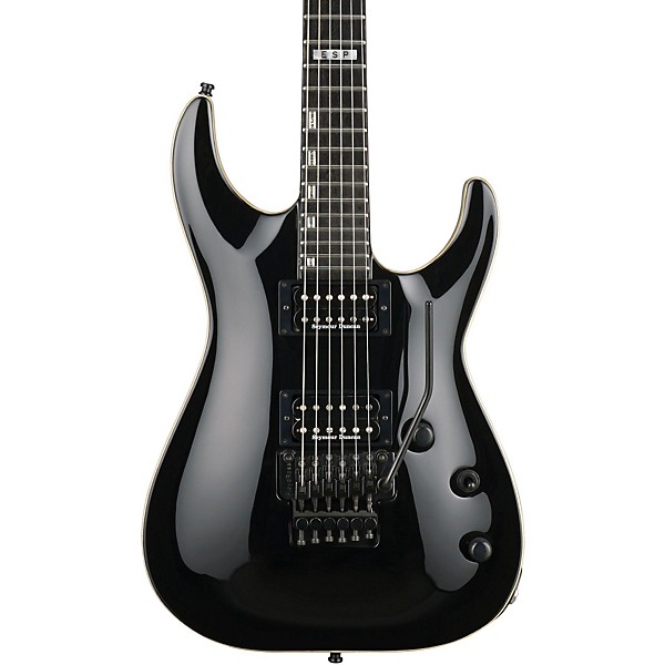 Open Box ESP E-II Horizon Electric Guitar with Floyd Rose Level 2 Black 190839040350