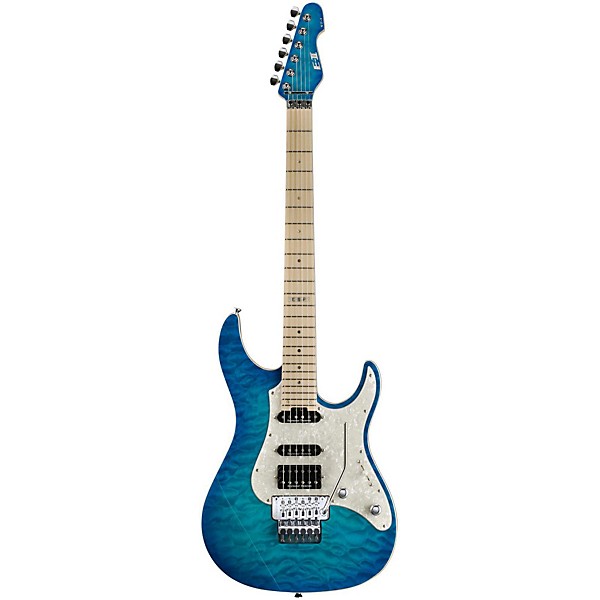 ESP E-II ST-1 Electric Guitar Aqua Marine