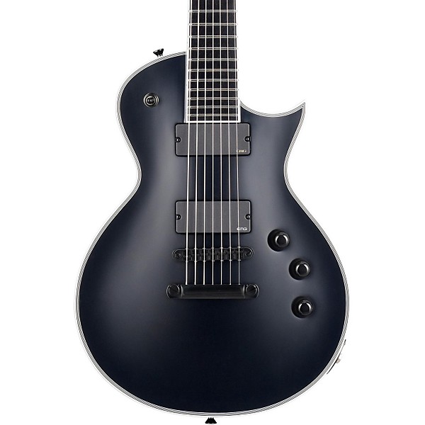 ESP E-II Eclipse 7-String Electric Guitar Satin Black