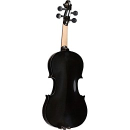 Open Box Bellafina Rainbow Series Black Violin Outfit Level 2 4/4 Size 190839528117