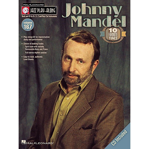 Hal Leonard Johnny Mandel - Jazz Play-Along Volume 167 Book/CD