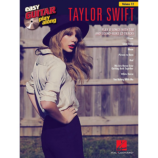 Hal Leonard Taylor Swift - Easy Guitar Play-Along Volume 12 Book/CD