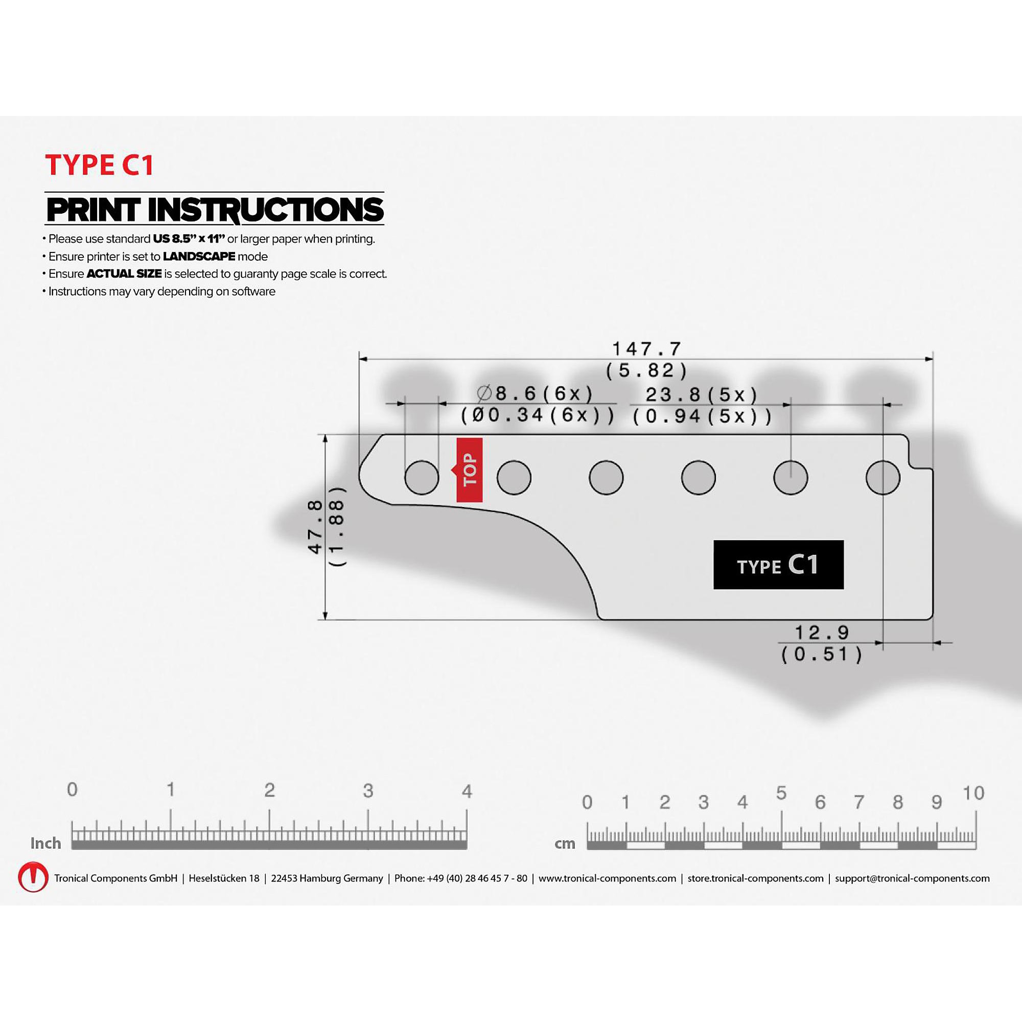 Tronical Tuning Systems Chrome, Strat-Style Button | Guitar Center