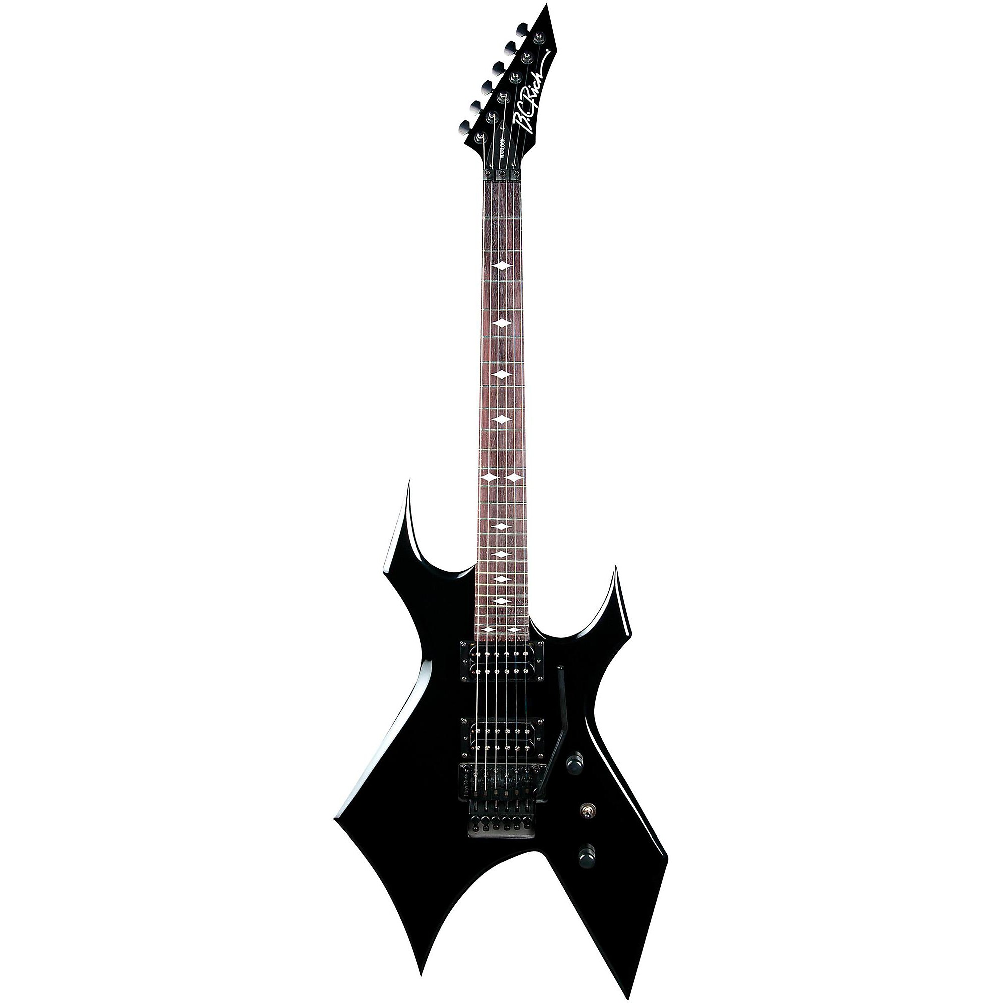 Open Box B.C. Rich Warlock Electric Guitar with Floyd Rose Black