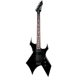 Open Box B.C. Rich Warlock Electric Guitar with Floyd Rose Level 1 Black