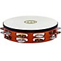 MEINL Goat-Skin Wood Tambourine Dual Rows of Alloy Jingles African Brown thumbnail