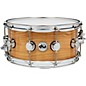 DW Exotic Figured Olive Ash Lacquer Snare 14 x 6.5 in. Chrome Hardware thumbnail
