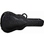 Luna Dreadnought / Grand Concert Acoustic Guitar Tooled Leather Look Hardshell Case Black thumbnail