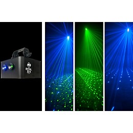 Open Box American DJ Royal 3D MKII Blue/Green Laser Effect Level 1