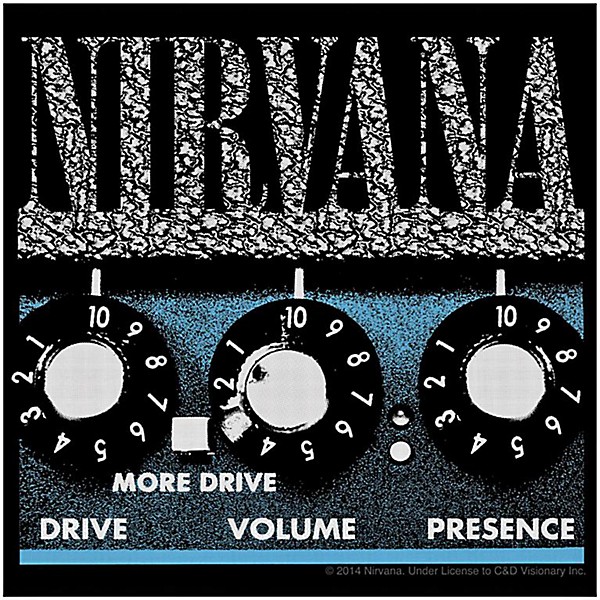 C&D Visionary Nirvana Amp Sticker