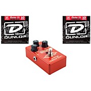 Dunlop Mxr Prime Distortion Pedal With Two Sets Of Den1046 Strings for sale
