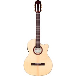 Open Box Kremona Rondo Thin Line Classical Acoustic-Electric Guitar Level 2 Natural 190839027023