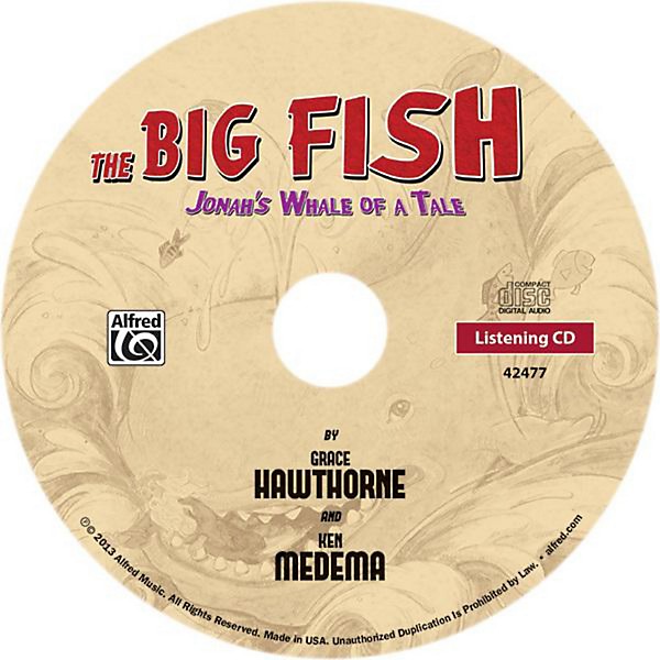 Alfred The Big Fish - Christian Elementary Musical Bulk CD 10-pack