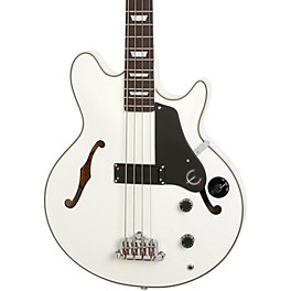 Blemished Epiphone Limited Edition Jack Casady Electric Bass Guitar Level 2 Alpine White 888365520285