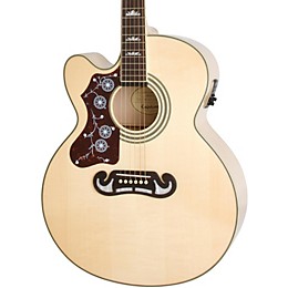 Epiphone Limited Edition EJ-200SCE Left-Handed Acoustic-Electric Guitar Natural