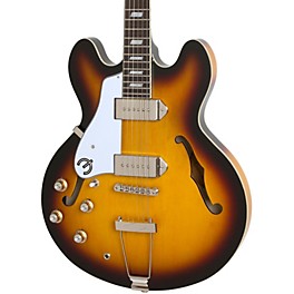 Epiphone Limited-Edition Casino Left-Handed Hollowbody Electric Guitar Vintage Sunburst