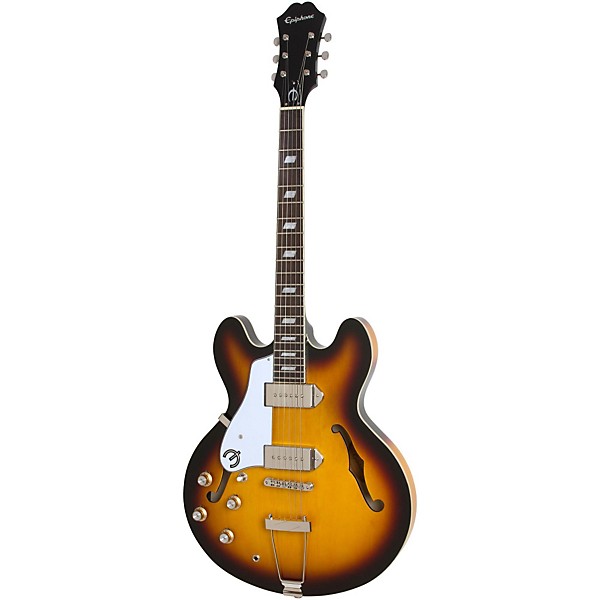 Open Box Epiphone Limited-Edition Casino Left-Handed Hollowbody Electric Guitar Level 2 Vintage Sunburst 197881116705