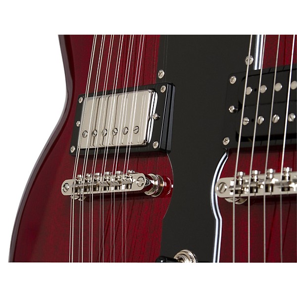 Epiphone Limited Edition G-1275 Double Neck Electric Guitar Cherry