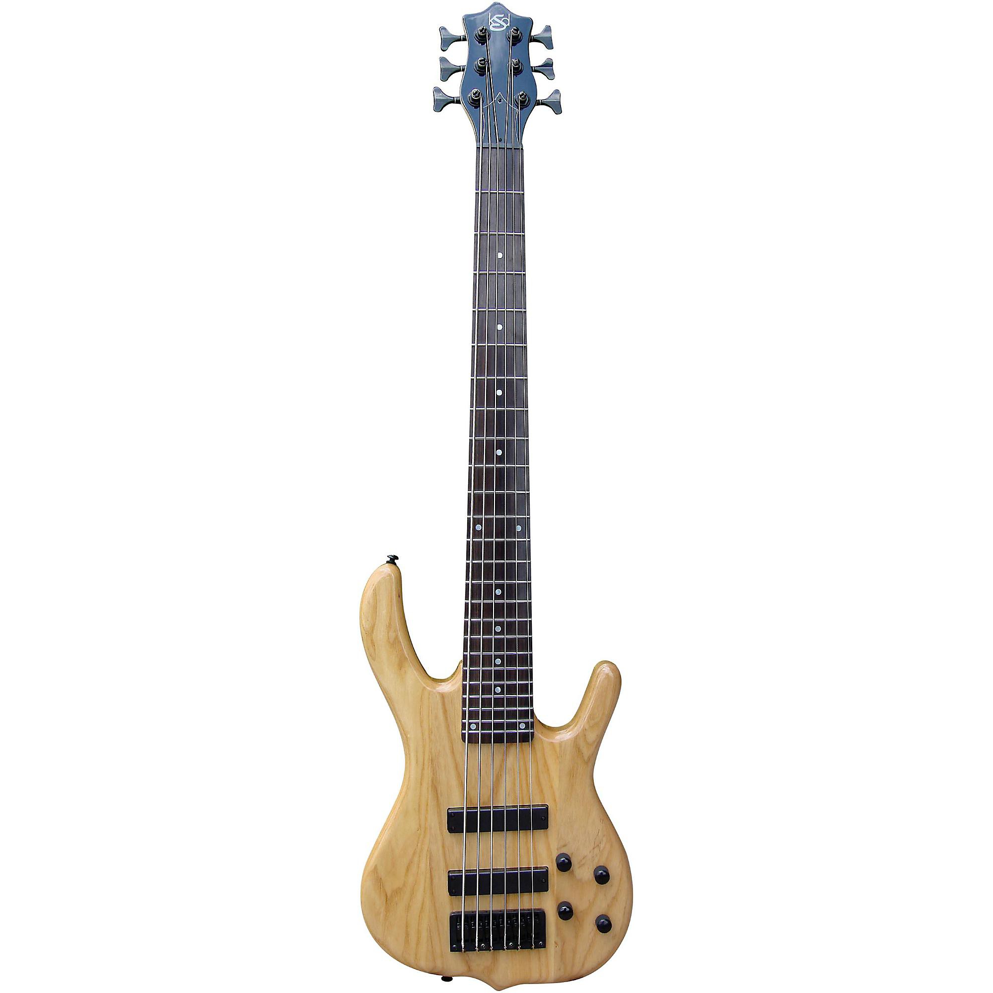 Open Box Ken Smith Design Burner Standard Ash 6 String Bass