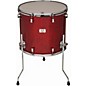 Open Box Pork Pie Little Squealer Birch/Mahogany Floor Tom with Chrome Hardware Level 1 18 x 16 in. Black Cherry High Gloss Lacquer thumbnail