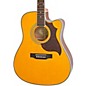 Epiphone FT-350SCE Acoustic-Electric Guitar with Min-Etune Antique Natural thumbnail