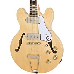 Open Box Epiphone Casino Coupe Hollowbody Electric Guitar Level 2 Natural 888365515090
