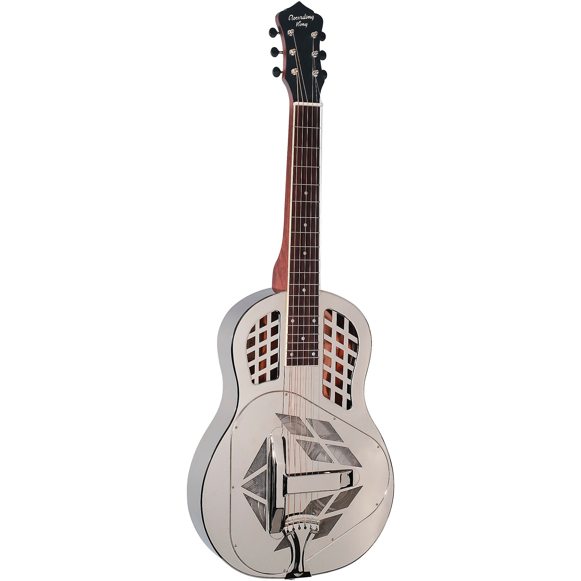 Recording King RM-991-S Tricone Metal Body Resonator Guitar with