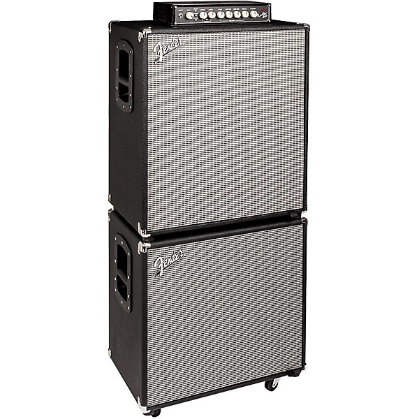 Open Box Fender RUMBLE 410 1000W 4x10 Bass Speaker Cabinet Level 2 Regular 888366012413
