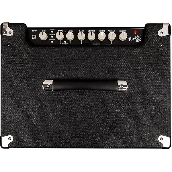 Open Box Fender RUMBLE 200 1x15 200W Bass Combo Amp Level 1