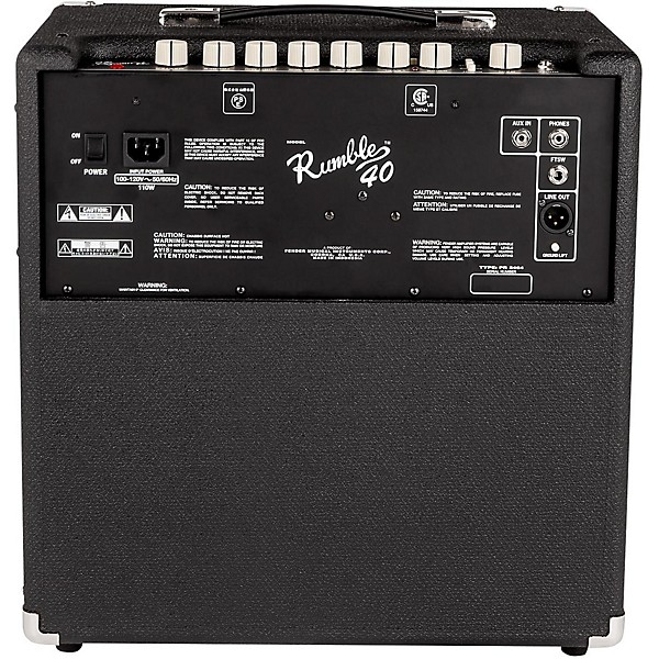 Fender Rumble 40 1x10 40W Bass Combo Amp