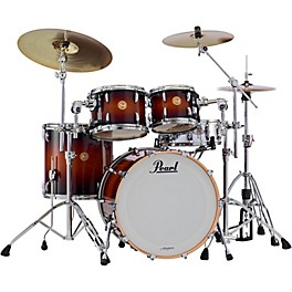 Open Box Pearl Limited Edition Masters Mahogany 4-Piece Shell Pack Level 1 Brooklyn Burst