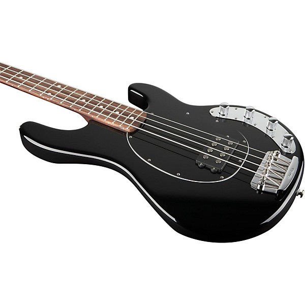 Ernie Ball Music Man StingRay 4  H Electric Bass with All Rosewood Neck Black Rosewood Neck & Fretboard