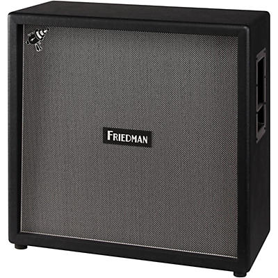Friedman Steve Stevens Signature 4X12 Closed-Back Guitar Cabinet With Celestion Vintage 30'S Black for sale