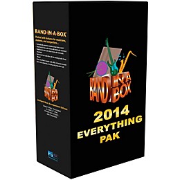 PG Music Band-in-a-Box 2014 EverythingPAK (Win-Portable Hard Drive)