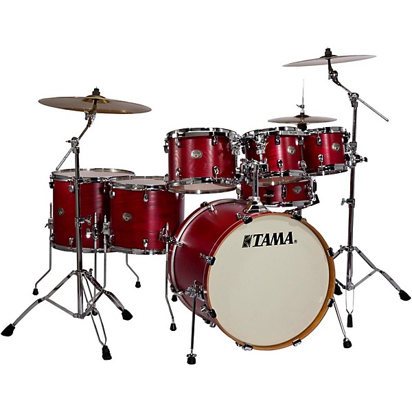 tama Tama SLP Bubinga/Maple Snare Drum 14x6.5 Midnight Zebrawood