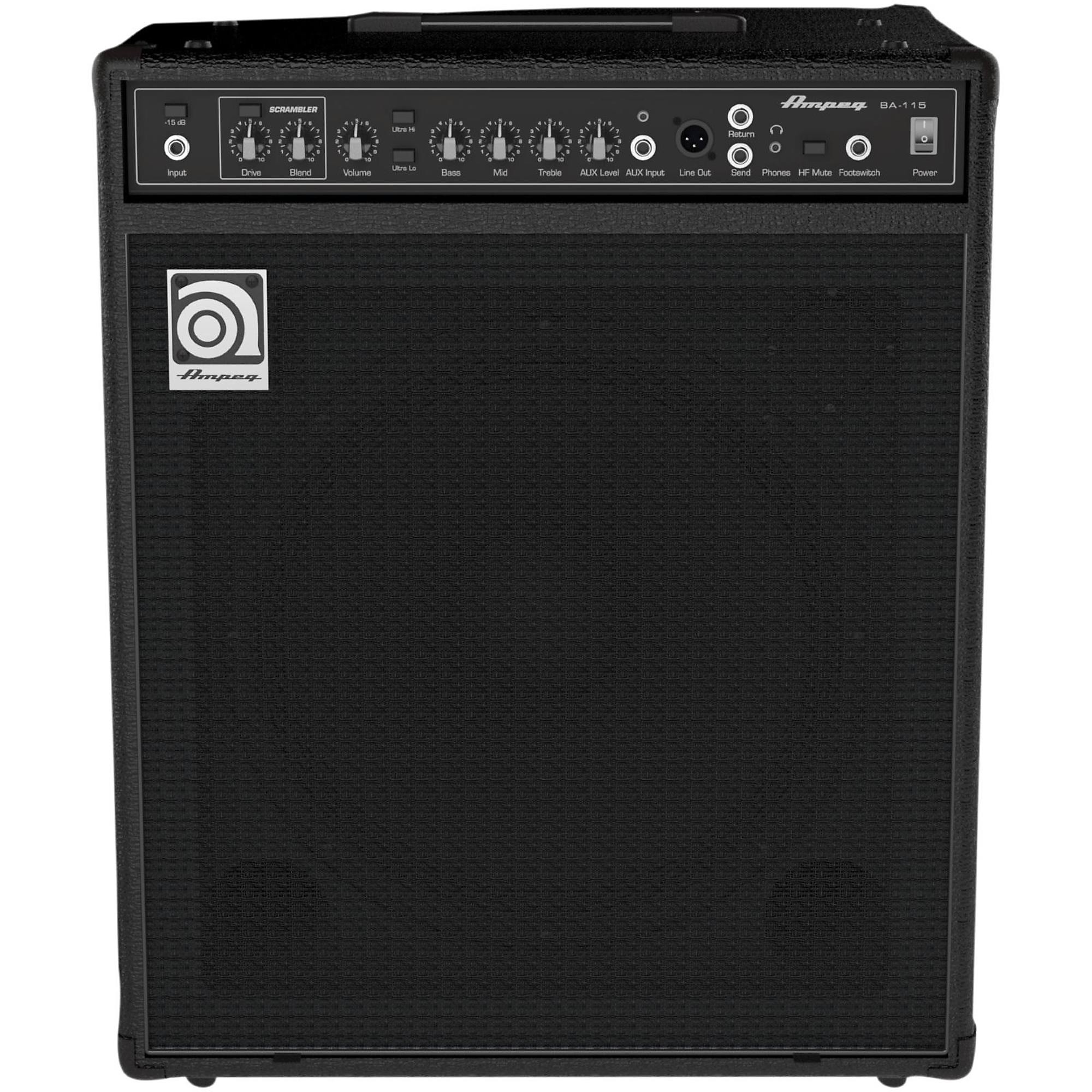 Ampeg BA115V2 1x15 Bass Combo Amplifier | Guitar Center