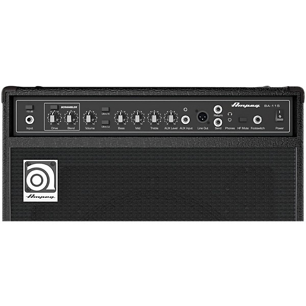 Ampeg BA115V2 1x15 Bass Combo Amplifier