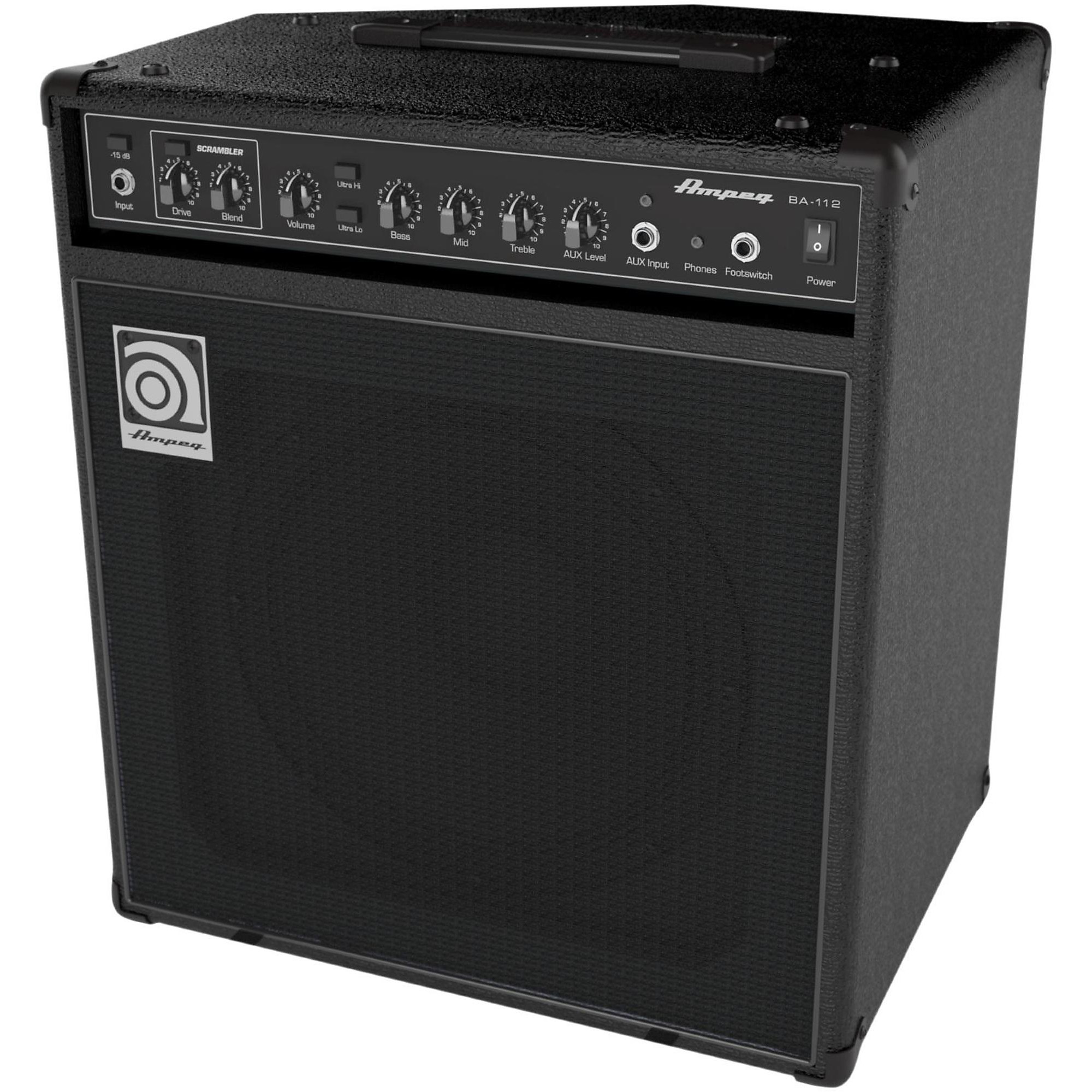 Restock Ampeg BA112V2 1x12 Bass Combo Amplifier | Guitar Center