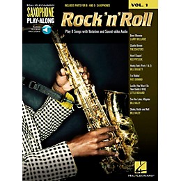 Hal Leonard Rock 'N' Roll - Saxophone Play-Along Vol. 1 Book/Online Audio