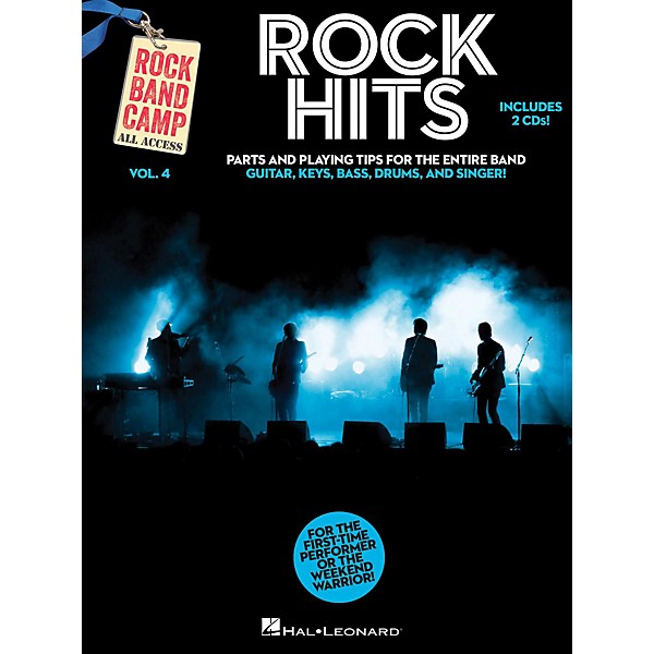Hal Leonard Rock Hits - Rock Band Camp Vol. 4 (Book/2-CD Pack) Vocal, Guitar, Keys, Bass, Drums