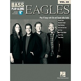 Hal Leonard Eagles - Bass Play-Along Vol. 49 Book/CD