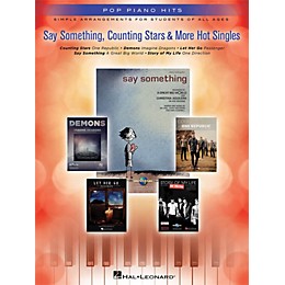 Hal Leonard Say Something, Counting Stars & More Hot Singles for Easy Piano