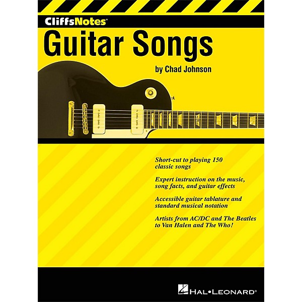 Hal Leonard Cliffsnotes To Guitar Songs