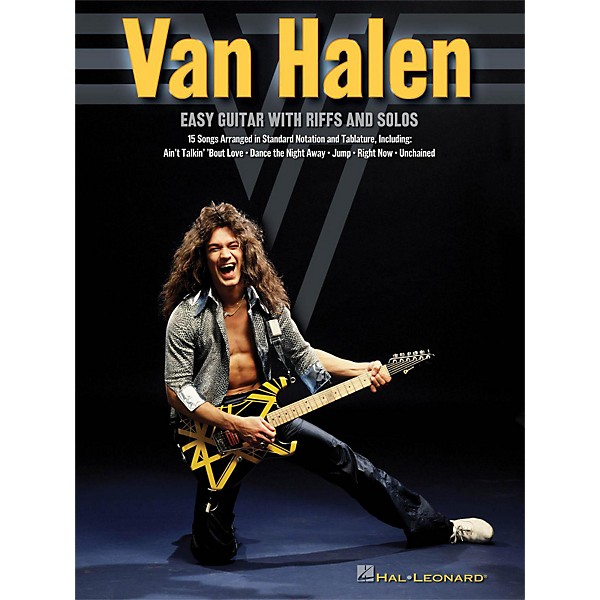 Hal Leonard Van Halen - Easy Guitar With Riffs And Solos (With Tab)