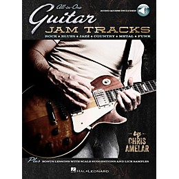 Hal Leonard All-In-One Guitar Jam Tracks - Book with Online Audio Tracks