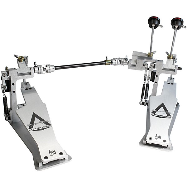 Open Box Axis George Kollias Signature Edition Double Bass Drum Pedal Level 1 Silver