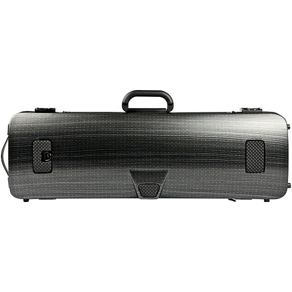 Bam 2001XL Hightech Oblong Violin Case without Pocket Black Lazure