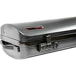 Bam 2001XL Hightech Oblong Violin Case without Pocket Black Lazure