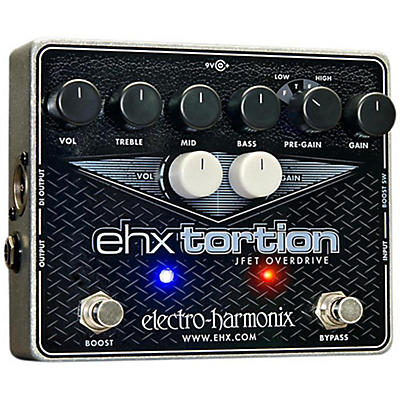 Electro-Harmonix Ehxtortion Jfet Overdrive Guitar Effects Pedal for sale
