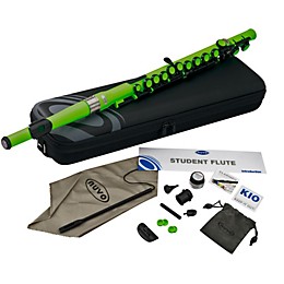 Nuvo Student Plastic Flute Kit Laser Green